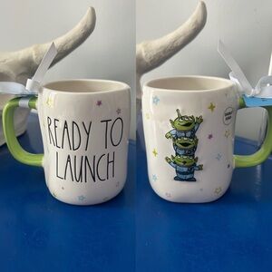 Rae Dunn Disney Pixar Toy Story Alien Ready To Launch Star Double Sided Mug